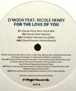 D'moov ft Nicole Henry - For The Love Of You