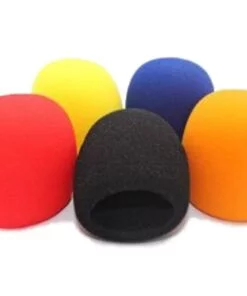 Microphone Sponges Multi Coloured