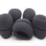 Microphone Sponges Grooved - 5 Pack