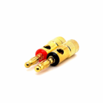 Banana Male Connector (4mm) (Full Gold) (Price / Single Unit)