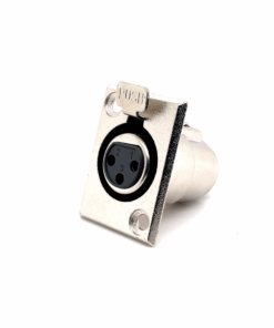 XLR (Cannon) Panel Mount Female Connector